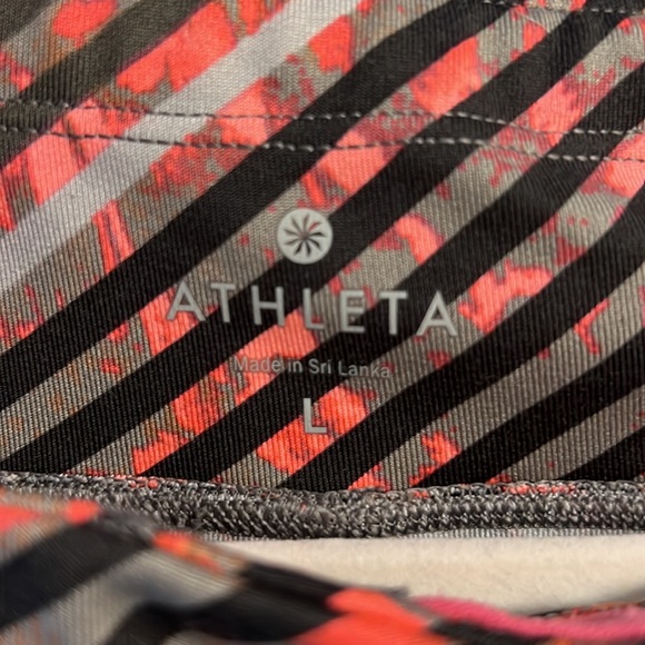 ATHLETA Cropped Workout Leggings Size L - Picture 4 of 4